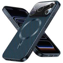 Premium Magnetic Carbon Fiber Case for iPhone – Ultra-Slim, MagSafe Ready & Scratch Resistant