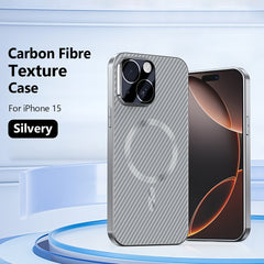 Premium Magnetic Carbon Fiber Case for iPhone – Ultra-Slim, MagSafe Ready & Scratch Resistant