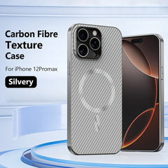 Premium Magnetic Carbon Fiber Case for iPhone – Ultra-Slim, MagSafe Ready & Scratch Resistant
