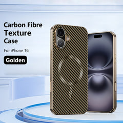 Premium Magnetic Carbon Fiber Case for iPhone – Ultra-Slim, MagSafe Ready & Scratch Resistant