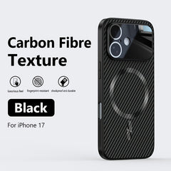 Premium Magnetic Carbon Fiber Case for iPhone – Ultra-Slim, MagSafe Ready & Scratch Resistant