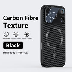 Premium Magnetic Carbon Fiber Case for iPhone – Ultra-Slim, MagSafe Ready & Scratch Resistant