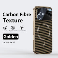 Premium Magnetic Carbon Fiber Case for iPhone – Ultra-Slim, MagSafe Ready & Scratch Resistant