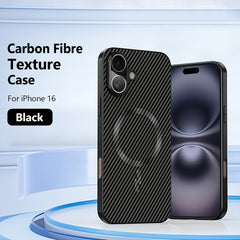 Premium Magnetic Carbon Fiber Case for iPhone – Ultra-Slim, MagSafe Ready & Scratch Resistant