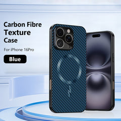 Premium Magnetic Carbon Fiber Case for iPhone – Ultra-Slim, MagSafe Ready & Scratch Resistant