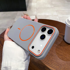 Magnetic Matte Soft Silicone Case for iPhone 17 Pro Max (MagSafe Compatible)