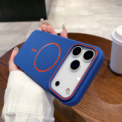 Magnetic Matte Soft Silicone Case for iPhone 17 Pro Max (MagSafe Compatible)