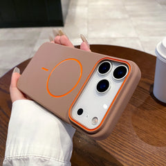 Magnetic Matte Soft Silicone Case for iPhone 17 Pro Max (MagSafe Compatible)