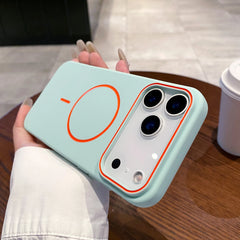 Magnetic Matte Soft Silicone Case for iPhone 17 Pro Max (MagSafe Compatible)