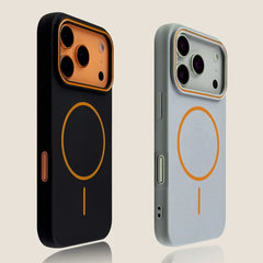 Magnetic Matte Soft Silicone Case for iPhone 17 Pro Max (MagSafe Compatible)