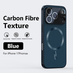 Premium Magnetic Carbon Fiber Case for iPhone – Ultra-Slim, MagSafe Ready & Scratch Resistant