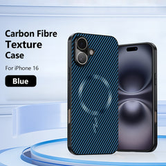 Premium Magnetic Carbon Fiber Case for iPhone – Ultra-Slim, MagSafe Ready & Scratch Resistant