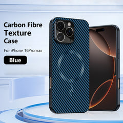 Premium Magnetic Carbon Fiber Case for iPhone – Ultra-Slim, MagSafe Ready & Scratch Resistant