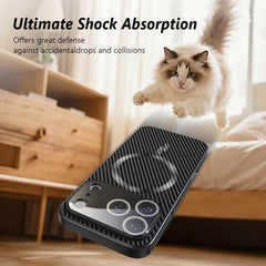Premium Magnetic Carbon Fiber Case for iPhone – Ultra-Slim, MagSafe Ready & Scratch Resistant