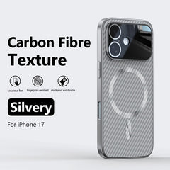 Premium Magnetic Carbon Fiber Case for iPhone – Ultra-Slim, MagSafe Ready & Scratch Resistant